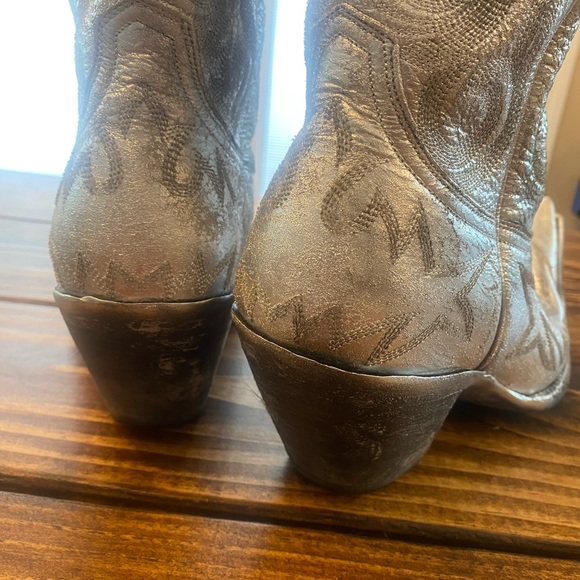 Old Gringo Silver Distressed Cowboy Boots!!! - Picture 8 of 10